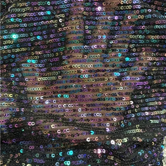 NWT Free People Gold Rush Sequin Half Slip Skirt, Size Large - Picture 3 of 3